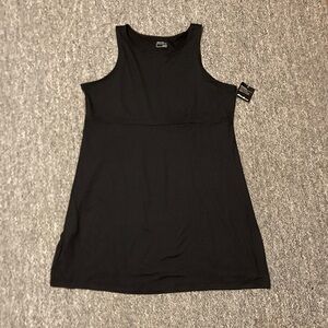 Eddie Bauer Black Sleeveless Tank Dress